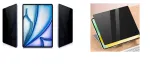 MRDISC magnetinis privatumo ekrano apsauginis filtras Apple iPad Pro 11 colių (M4, 2024) - matinis, nuo atspindžių, mėlynos &scaron;viesos filtras, nuimamas MG-SPAIPADPROM4AP