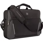 Portfelis ne&scaron;iojamam kompiuteriui Wenger XE Compact Brief 16 su plan&scaron;etės ki&scaron;ene, juodas