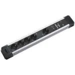 BACHMANN stalinis elektros prailgintuvas plastikinis 1+4 Master+Slave 2m juodas