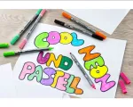 Faber-Castell Eberhard Faber COLORI dvigalių flomasterių rinkinys, 20 skirtingų spalvų, 2,0 mm ir 3,0&ndash;4,0 mm, kartoninė dėžutė 550020
