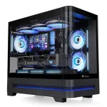 Thermaltake Arcus 190 TG ARGB Mini Tower korpusas, juodas, grūdinto stiklo