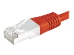Exertis Connect S/FTP (PIMF) CAT.6A tinklo kabelis, 3 m, raudonas