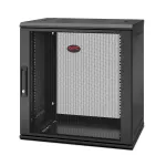 APC NetShelter WX AR112SH4 - 12U, 19 colių sieninis montavimo spintelis, surinktas, 400 mm gylio