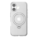 Apsauginis skaidrus dėklas Torras Ostand Spin, skirtas iPhone 16