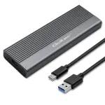 Qoltec M.2 SATA (NGFF) SSD ki&scaron;enė su USB-C jungtimi