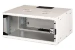 DIGITUS 19 inch 4U sieninis montažinis kabinetas - SOHO PRO 240 x 540 x 400 mm pilkas