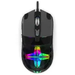 INCA Cian INCA Empousa 3D RGB LED 7200 DPI žaidimų pelė su makro klavi&scaron;ais