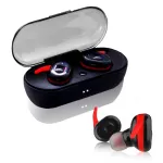 Belaidės ausinės V.Silencer Ture Wireless Earbuds juodos/raudonos