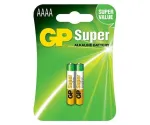 GP Battery GP25A LR61 Mini AAAA baterija &scaron;arminė 1,5 V 2 vnt.