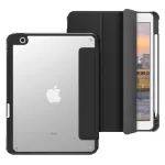 eSTUFF ES68200001-BULK NEW YORK Mirror dėklas plan&scaron;etei, dengiantis ekraną, 25,9 cm (10,2 colio), Apple iPad (7, 8, 9 kartos), polikarbonatas, TPU, juodas, skaidrus