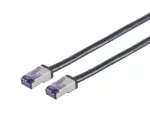 Tinklo kabelis Lanview LVN-CAT6A-FLEX-10M S/FTP Cat6a 10 m juodas