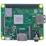 Raspberry Pi 3 Model A+ - vienos plok&scaron;tės kompiuteris - Broadcom BCM2837B0 / 1,4 GHz - RAM 512 MB - 802,11a/b/g/n/ac, Bluetooth 4,2
