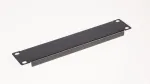 Equip EZBP-10-B 10" (25,4 cm) tu&scaron;čių vietų skydelis spintai, 1U, juodas
