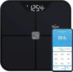 Kūno sudėties svarstyklės iHEALTH Nexus Pro HS2SPRO &ndash; belaidės, maks. svoris 181 kg, KMI matavimas, juodos spalvos