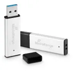 MEDIARANGE USB atmintukas 256GB USB 3.0 didelio na&scaron;umo aliuminis