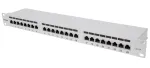 Intellinet skydinis pataisymo skydas, Cat6a, FTP, 24 prievadai, 1U, ekranuotas, 90&deg; vir&scaron;utinis lizdas, pilka