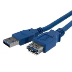 StarTech.com 1m mėlynas SuperSpeed USB 3.0 ilginimo kabelis A-A (vyri&scaron;kas/moteri&scaron;kas)