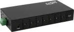 EXSYS GmbH 7 prievadų USB 3.2 Gen 2x1 metalinis HUB, 7x USB-C, 57W (EX-12277HMS)