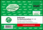 Verslo forma Sigel SD120, A6, 60 lapų, balta/geltona