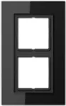 JUNG LSP 982 GL SW - Schwarz - Glas - 115 mm - 186 mm - 1 St&uuml;ck(e)