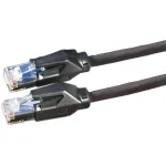 DTWYLER jungiamasis kabelis Cat.6 Class E S/FTP CU 7702 flex LSOH Hirose TM21 juodas 5m
