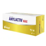 VetFood Amylactiv MAX vir&scaron;kinimo palaikymas &scaron;unims ir katėms, 120 kapsulių