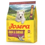 Josera Mini Junior Duck & Salmon sausas pa&scaron;aras &scaron;unims 3 kg