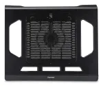 Hama 00126809 Black laptopo au&scaron;inimo pagrindas, tylus, iki 15,6" (40 cm), juodos spalvos