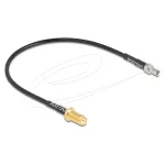 Koaksialinis kabelis DELOCK 90919 RG-174, 20 m, RP-SMA &rarr; TS9, juodas