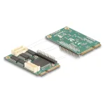 Vidinė Mini PCIe sąsajos plok&scaron;tė DELOCK 95279 &mdash; Serial RS-232, 460.8 Kbit/s, FIFO 256 B