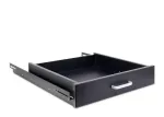 Stalčiaus modulis Inter-Tech 88887265 2U 19 inch juodas