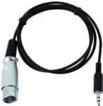 DMX adapteris EUROLITE 51916210, 3,5 mm TRS į XLR, 1 m laidas