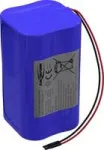 Ansmann 2S2P baterijų blokas 4x 18650 Laidas Li-Ion 7,2 V 6700 mAh (2447-3049-40)
