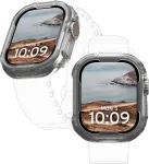 UAG Urban Armor Gear Scout Dėklas Apple Watch Ultra skaidrus 1A4416114G4G