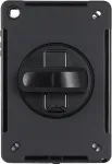 Dėklas su atramėle ir rankiniu dirželiu jt berlin, skirtas Samsung Galaxy Tab A9+ 2023, juodas