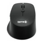 Belaidė tyli USB pelė Terra 4000 &ndash; 6 mygtukai, de&scaron;iniarankiams, juoda