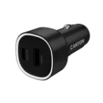 CANYON automobilinis įkroviklis OnDrive 48 PD 48W USB-A+USB-C juodas