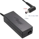 Akyga AK-ND-04 ne&scaron;iojamojo kompiuterio maitinimo adapteris 19 V / 4,74 A, 90 W, 7,4 x 5,0 mm ki&scaron;tukas su kai&scaron;čiu, skirtas HP
