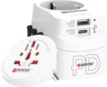 Skross World Adapter PRO Light USB AC30PD (61663) &ndash; universalus kelioninis adapteris su USB-C PD