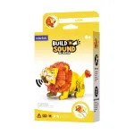 MierEdu Build and Listen 3D Dėlionė &ndash; Liūtas