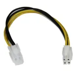StarTech.com 8 colių ATX12V 4 kontaktų P4 CPU maitinimo ilginimo laidas &ndash; M/F