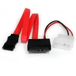 StarTech.com 12 colių Slimline SATA į SATA su LP4 maitinimo laidu adapteris