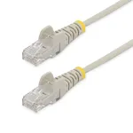 StarTech.com 2,5 m CAT6 kabelis - plonas - su apsaugotais RJ45 ki&scaron;tukais - pilkas