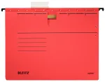 Leitz Alpha pakabinamas segtuvas kartonas, metalas A4 raudonas 5 vnt.