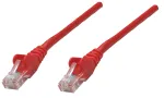 Intellinet tinklo jungiamasis laidas, Cat6A, 20 m, raudonas, varis, S/FTP, LSOH / LSZH, PVC, RJ45, auksuoti kontaktai, apsaugotas nuo užkliuvimo, su gaubtuku, viso gyvenimo garantija