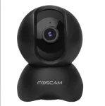 IP vaizdo stebėjimo kamera Foscam X5, lemputės forma, 5 MP (2560&times;1920), Wi‑Fi ir Ethernet, MicroSD iki 256 GB, 360&deg; pasukimas/pakreipimas, 6x skaitmeninis priartinimas, naktinis matymas 8 m