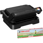 Tefal OptiGrill 4in1 GC7748 kontaktinis grilis, juodas