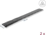 Pauk&scaron;čių barjeras saulės sistemoms DELOCK 1 m, 2 vnt., rudas, 122 mm