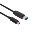 CLUB3D USB 3.1 Gen2 Type-C į Type-B laidas, vyri&scaron;kas/vyri&scaron;kas, 1 m / 3,3 pėd.