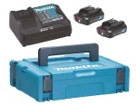 MAKITA maitinimo rinkinys 12V 2x2,0Ah (BL1021Bx2+DC10SB) MAKPAC